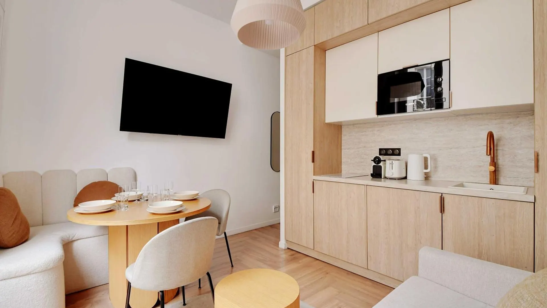 Welcoming Apartment - 1Br-4P - Sentier Paris France