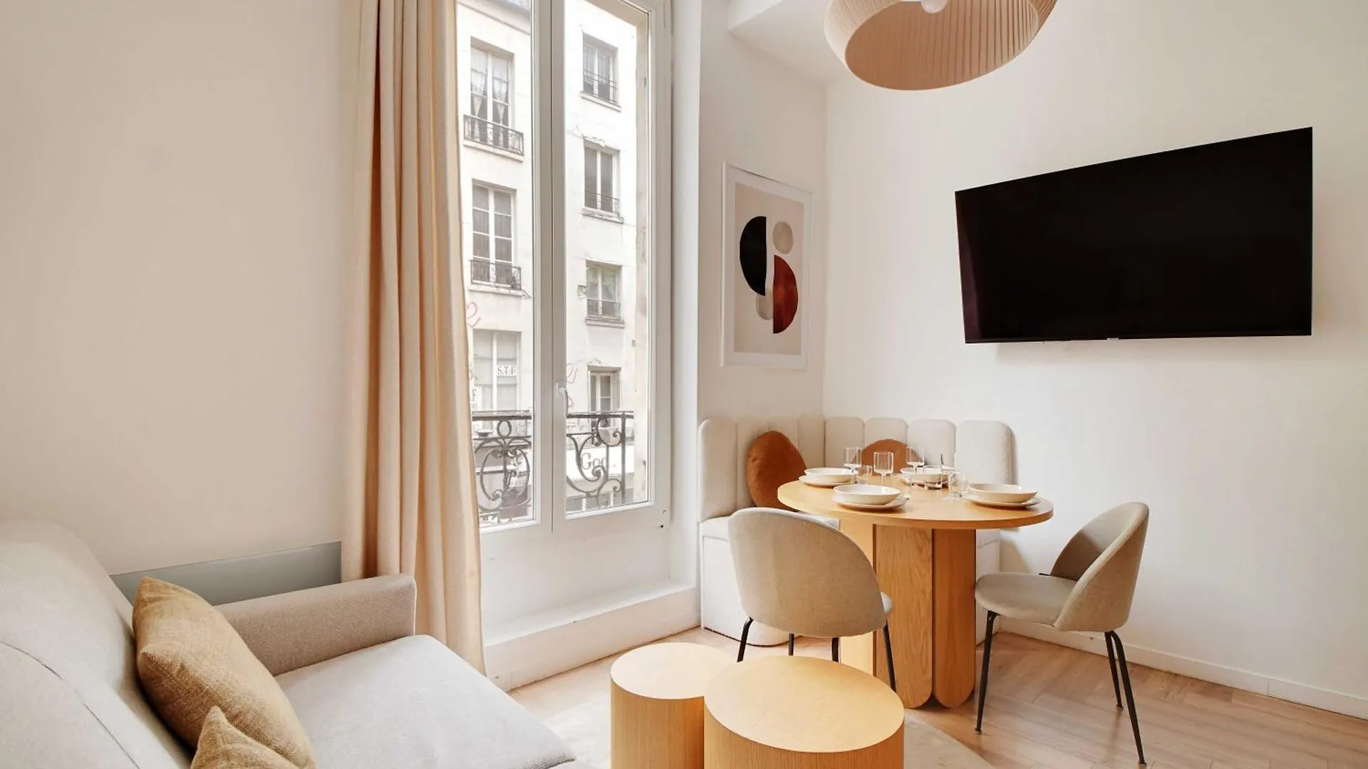 Welcoming Apartment - 1Br-4P - Sentier Paris